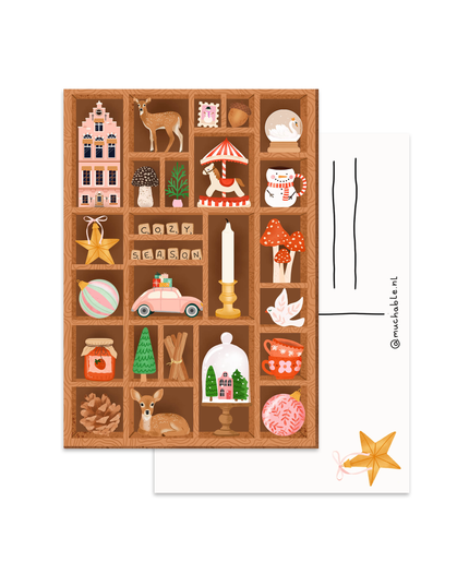 Julekort | Christmas Trinkets | A6 Kort