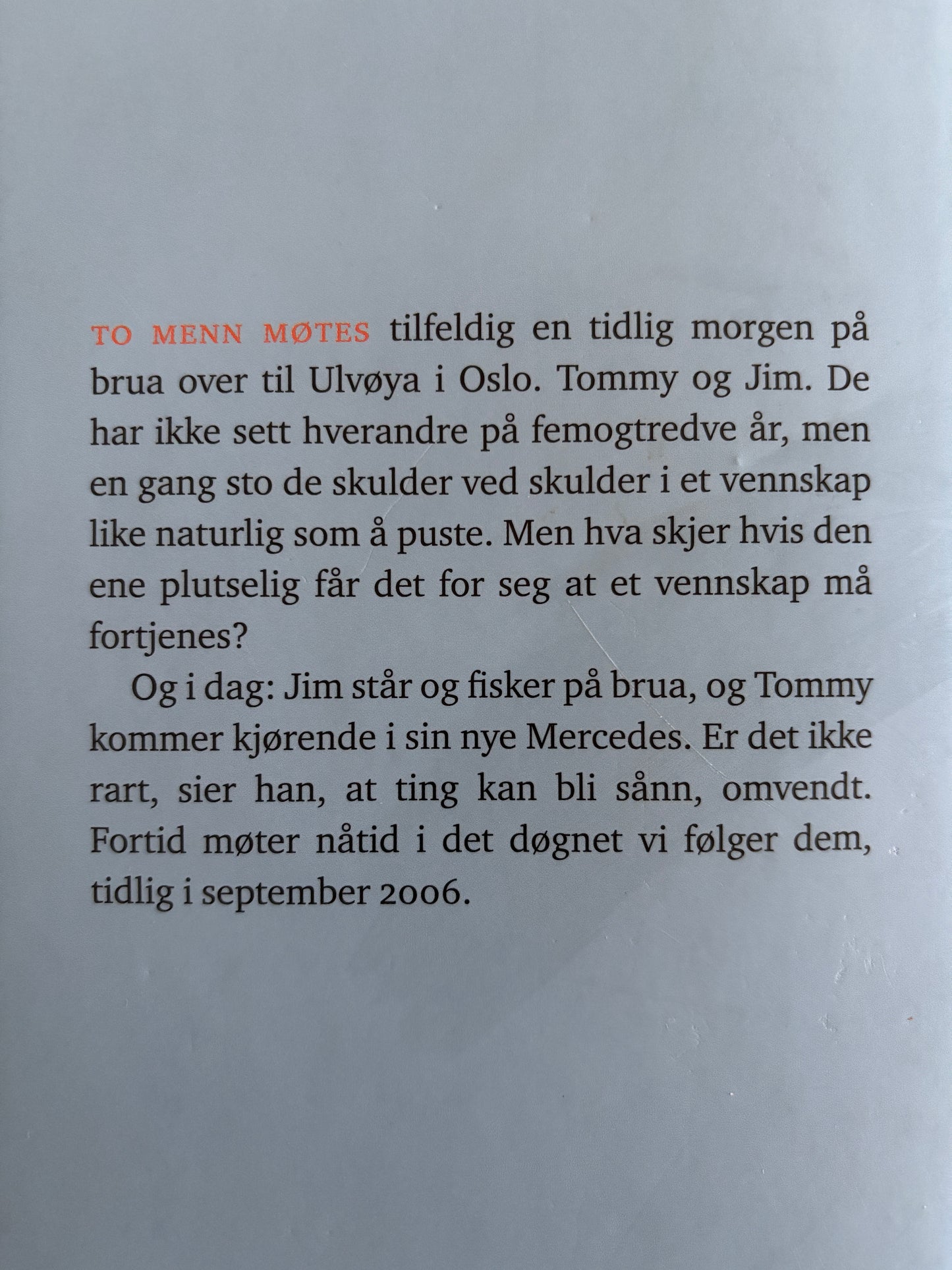 Petterson, Per: Jeg nekter
