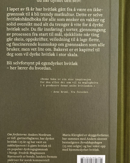 Hvitløksdyrking i Norge - Anders Nordrum, Fredrik Magnussen Bjørneseth og Maria Klevgård (ny)