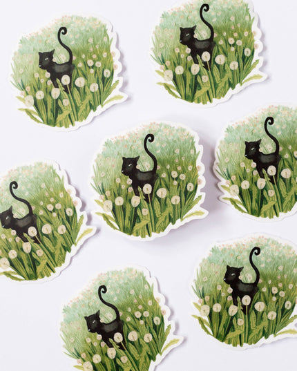 Vinyl Klistremerke | Black Cat