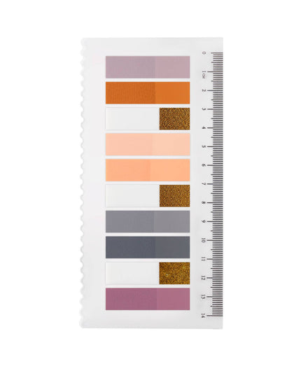 Golden Autumn Glow Sidemarkører | Selvklebende notislapper | Klistrelapper