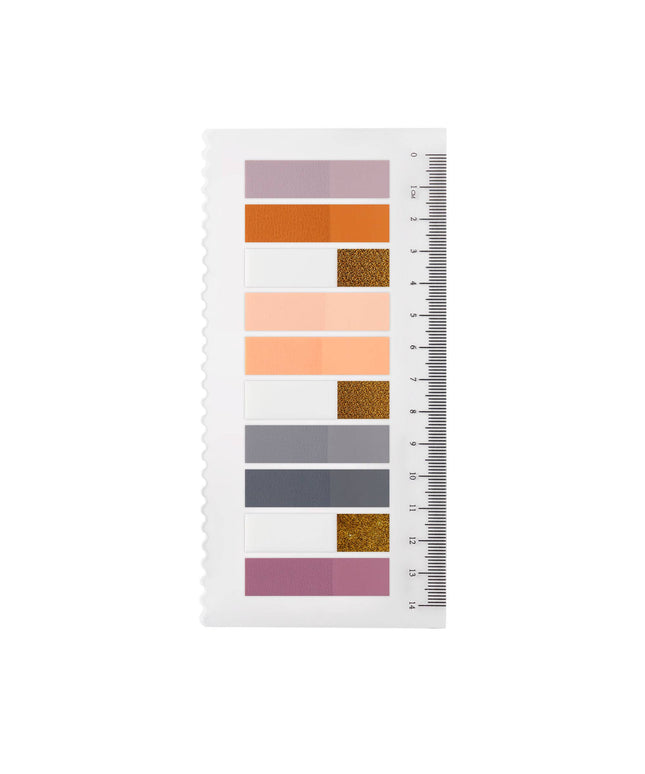 Golden Autumn Glow Sidemarkører | Selvklebende notislapper | Klistrelapper