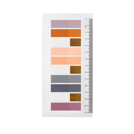 Golden Autumn Glow Sidemarkører | Selvklebende notislapper | Klistrelapper