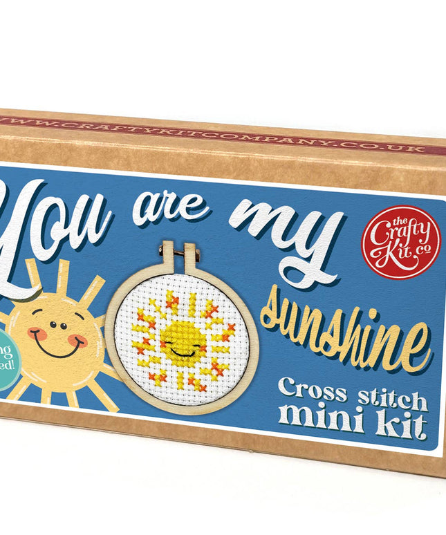 You are my Sunshine Mini Matchbox Broderingssett