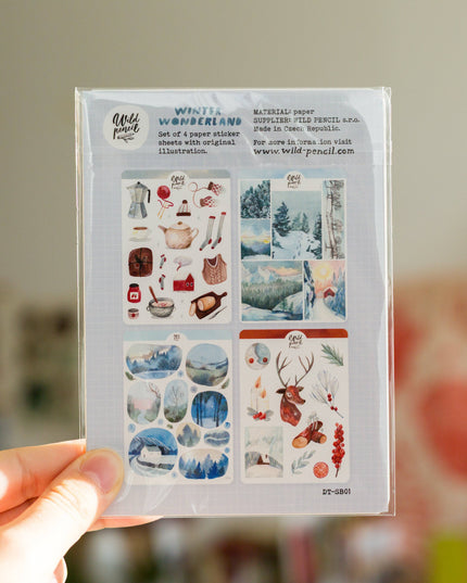 Klistremerkeark 4pk | Bundle — Winter Wonderland
