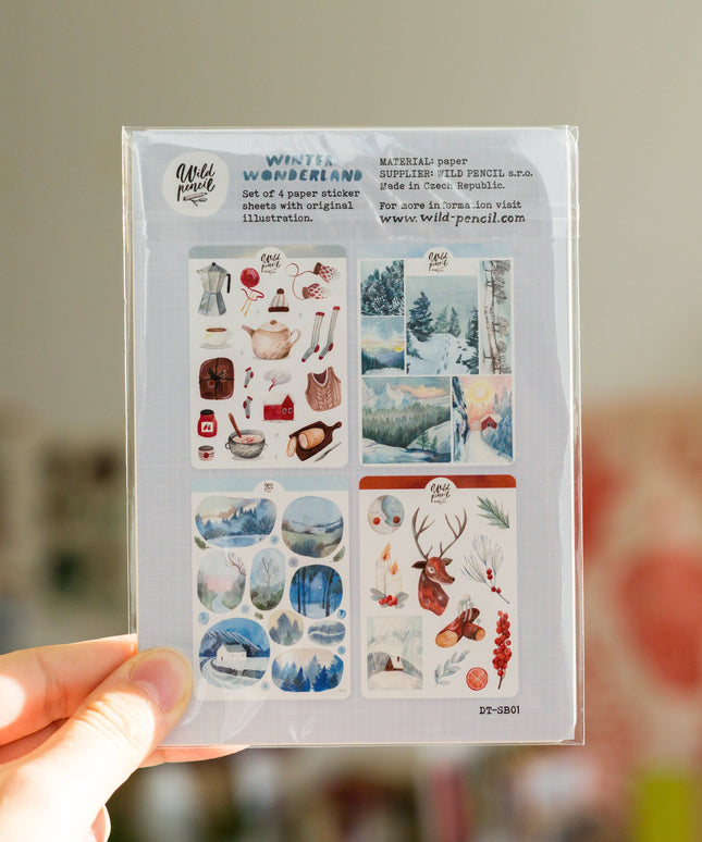 Klistremerkeark 4pk | Bundle — Winter Wonderland