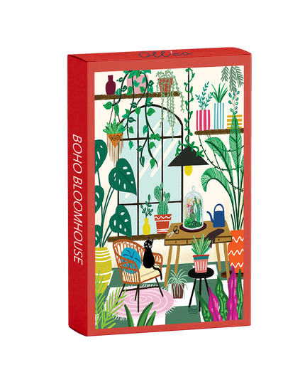 Mini Puslespill | Boho Bloomhouse | 99 Brikker