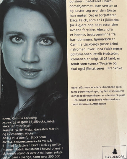 Lackberg, Camilla: Isprinsessen