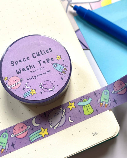 Washi Tape | Space Cuties - Lilla