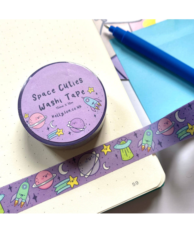 Washi Tape | Space Cuties - Lilla