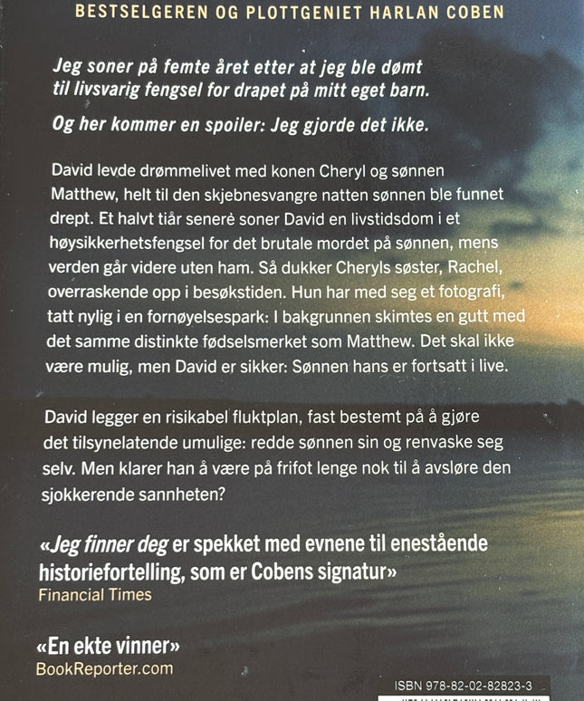 Coben, Harlan: Jeg finner deg