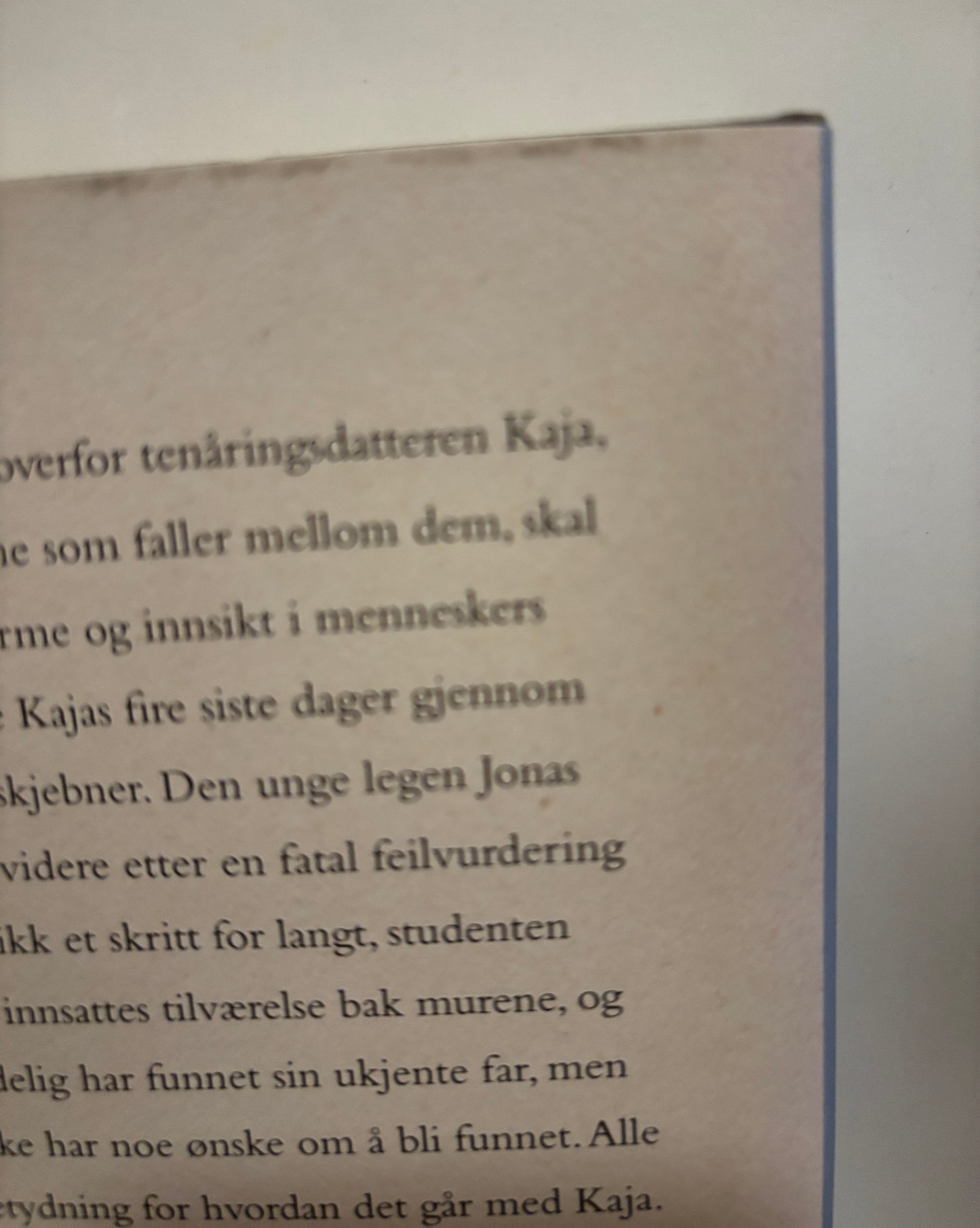 Linde, Heidi: Talte dager