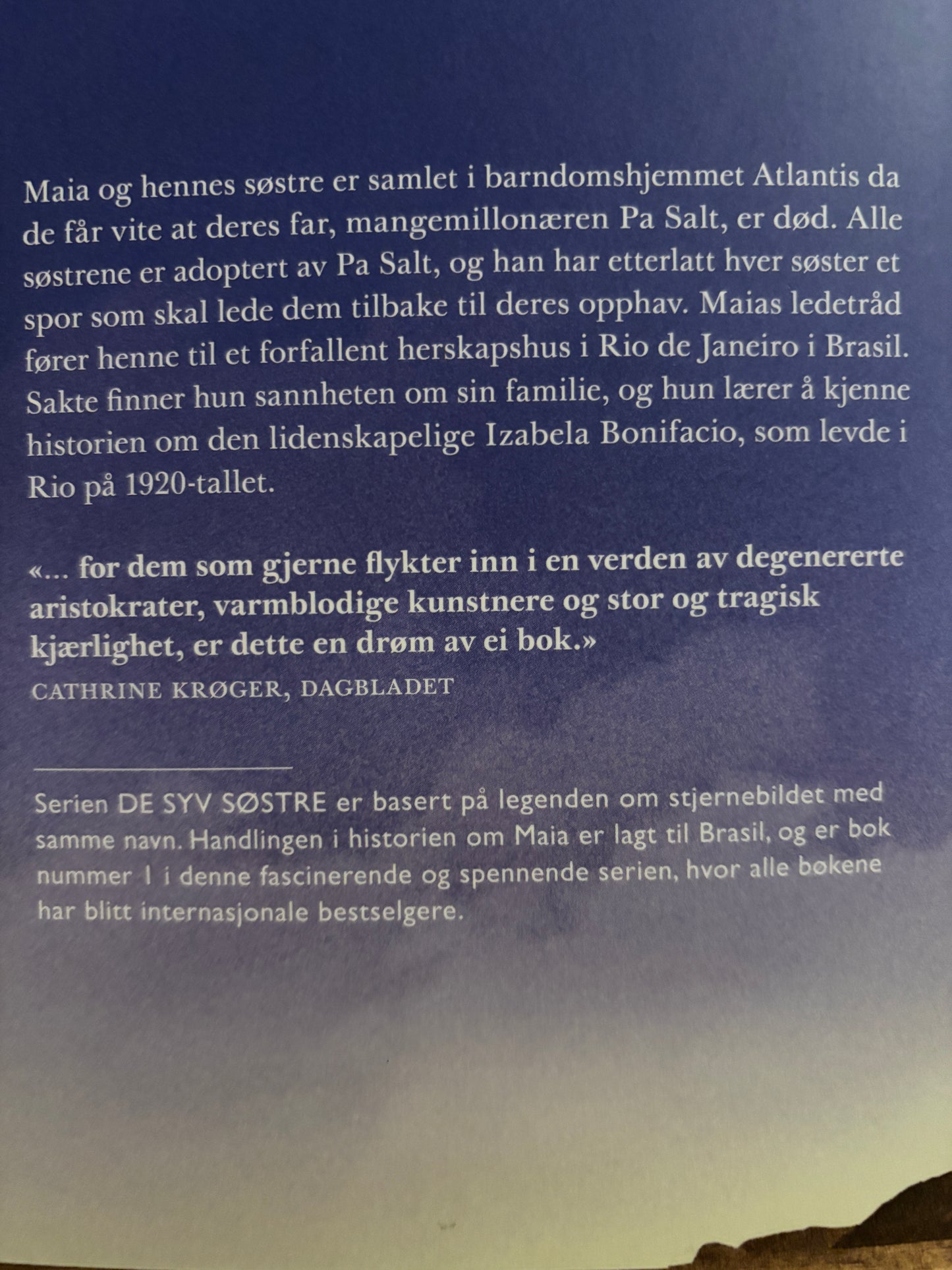 Riley, Lucinda: De syv søstre