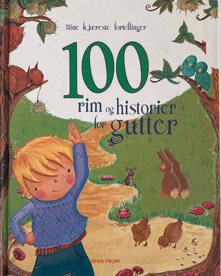 100 rim og historier for gutter
