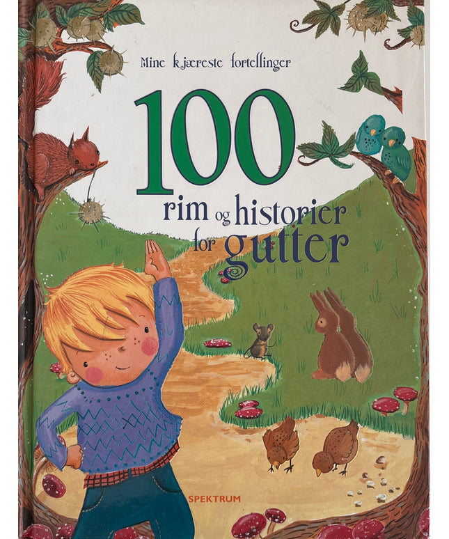 100 rim og historier for gutter