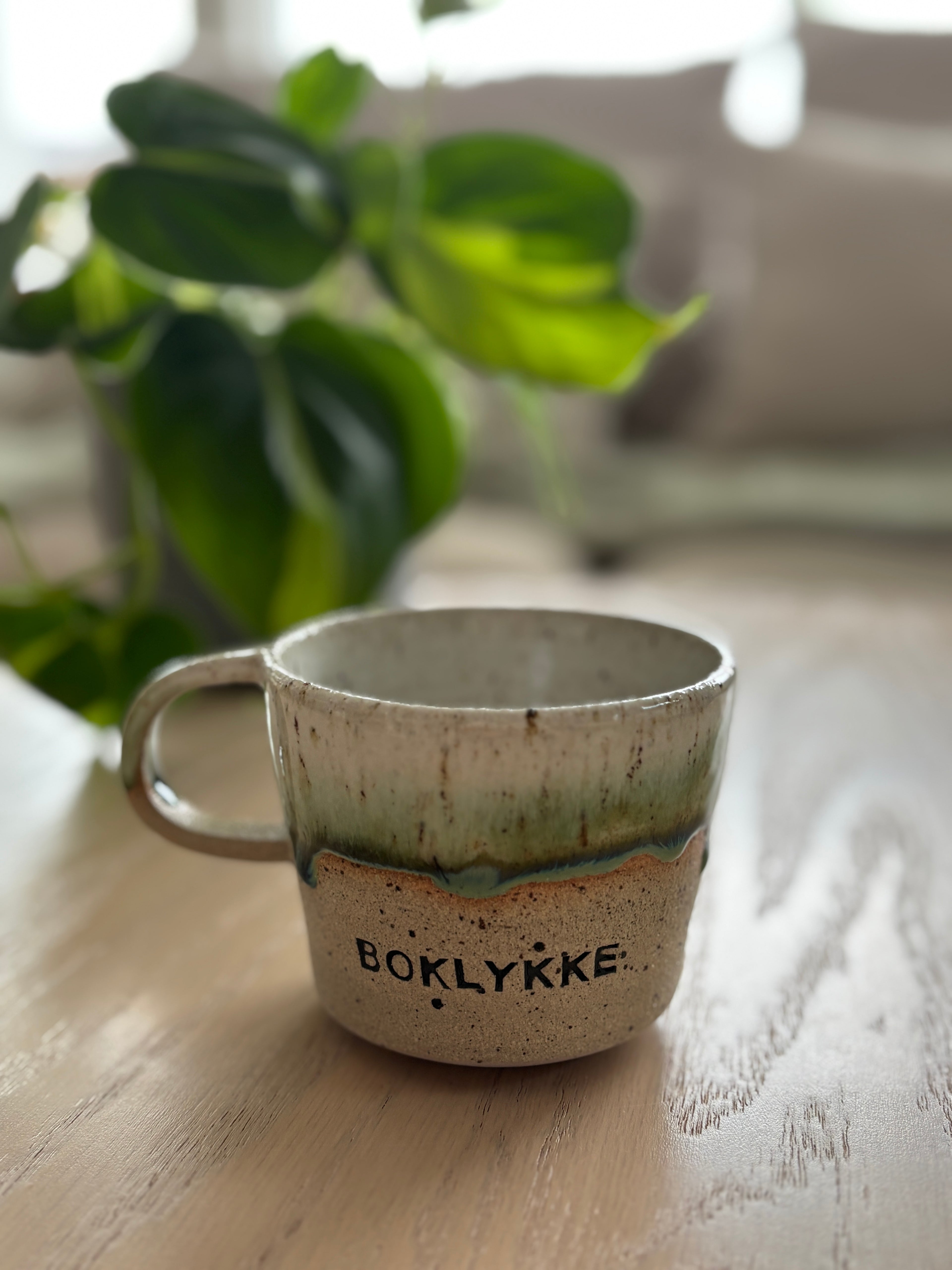 Boklykke kaffekopp - Håndlaget keramikk