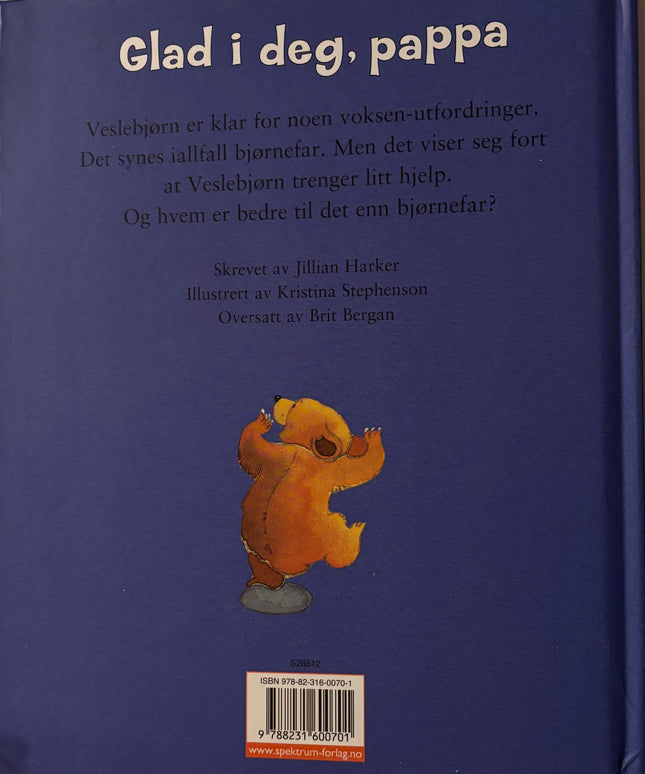 Harker, Jillian: Glad i deg, pappa