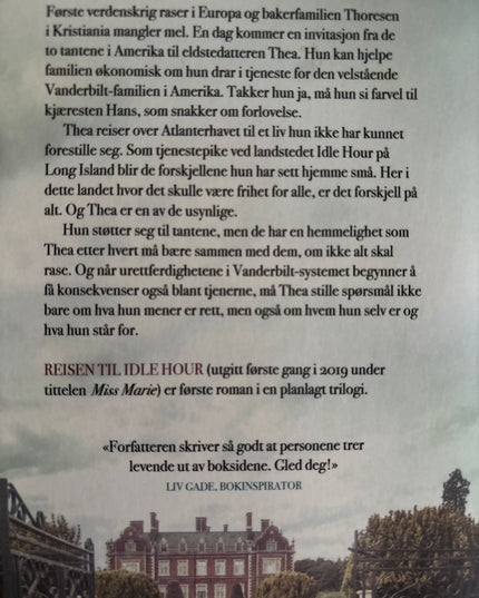 Vahr, Ellen: Reisen til Idle Hour