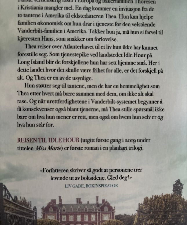 Vahr, Ellen: Reisen til Idle Hour