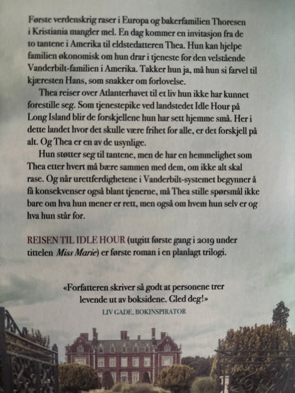 Vahr, Ellen: Reisen til Idle Hour