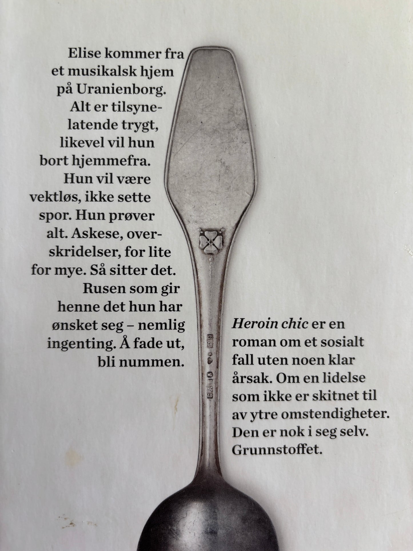 Kjos Fjonn, Maria: Heroin chic