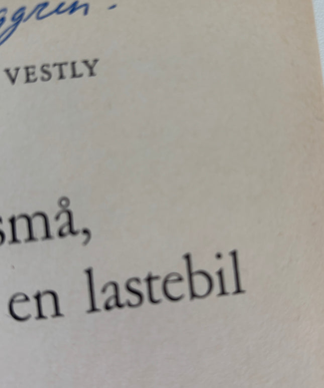 Vestly, Anne-Cath: Åtte små, to store og en lastebil