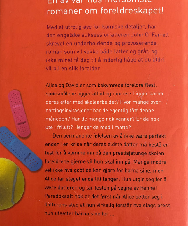O’Farrell, John: Kan inneholde spor av nøtter