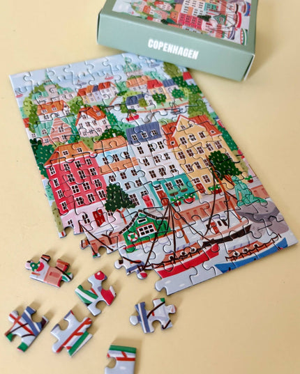 Copenhagen Mini Puslespill, 99 Brikker