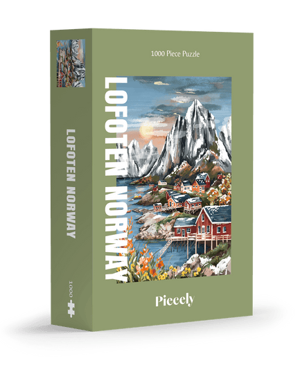 Puslespill | Lofoten Norge | 1000 Brikker