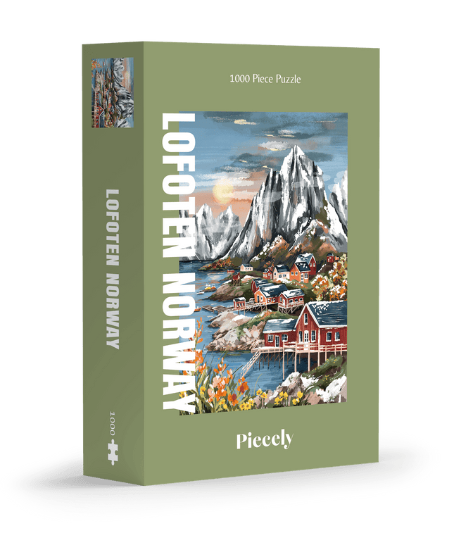 Puslespill | Lofoten Norge | 1000 Brikker