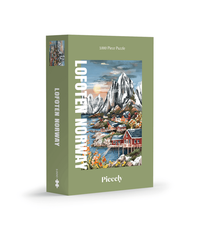 Puslespill | Lofoten Norge | 1000 Brikker