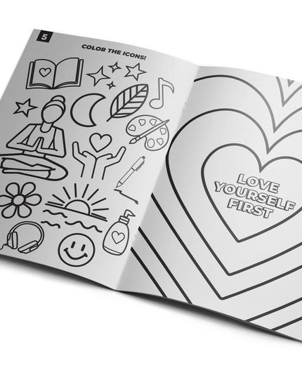 Self-Care Coloring Activity Book