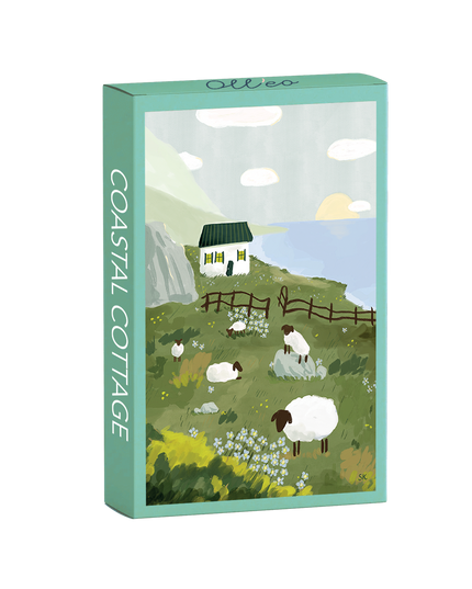 Mini Puslespill | Coastal Cottage | 99 Brikker
