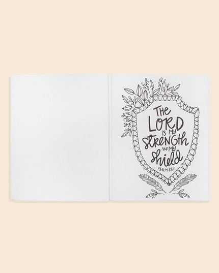 Beauty in the Bible 2: A Christian Coloring Book | Kristen Fargeleggingsbok for Voksne