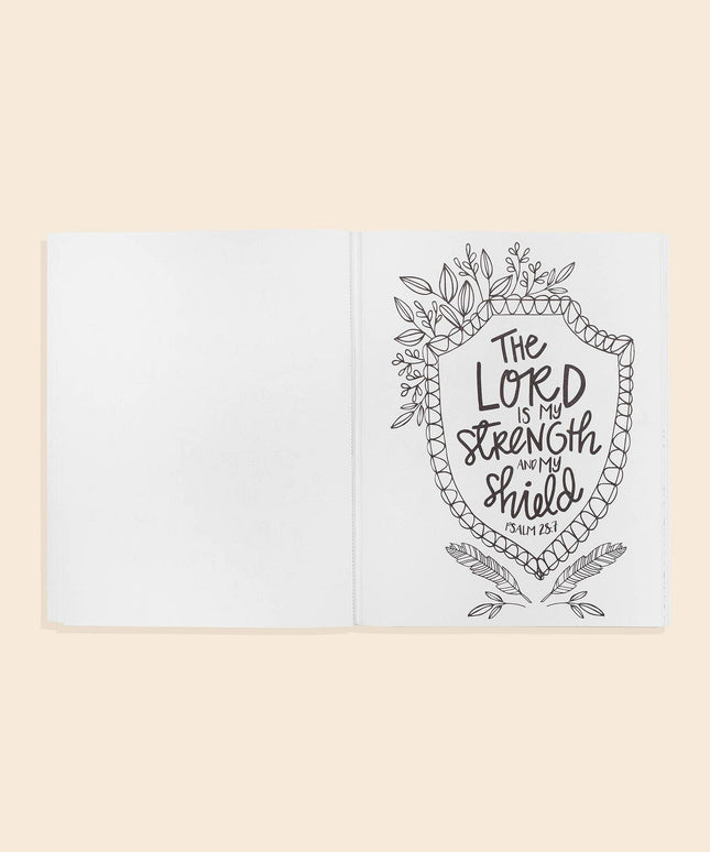 Beauty in the Bible 2: A Christian Coloring Book | Kristen Fargeleggingsbok for Voksne