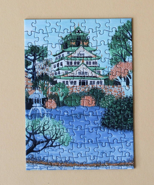 Osaka Castle Mini Puslespill 99 Brikker