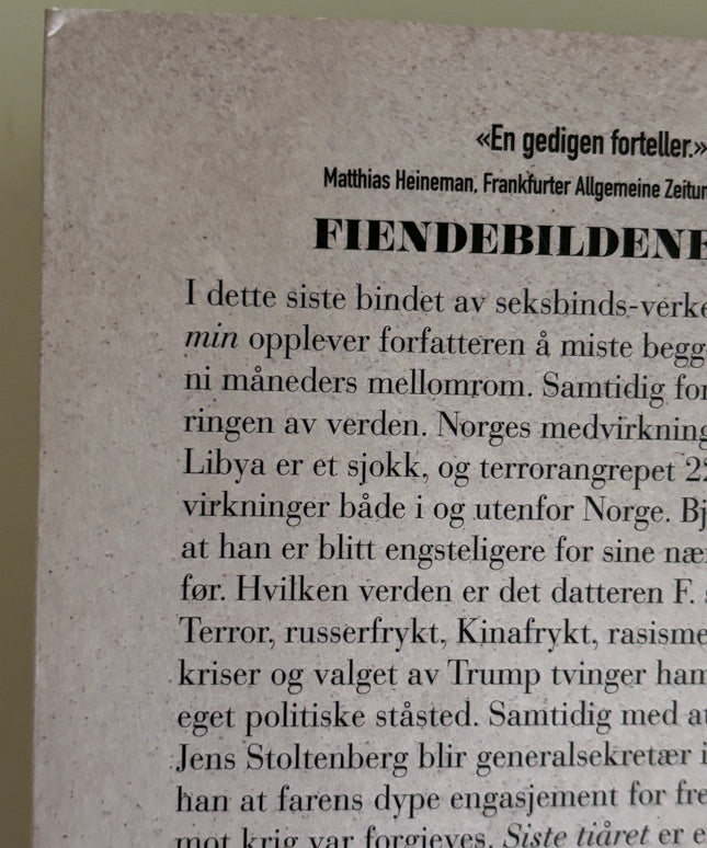 Bjørnstad, Kjetil: Siste tiåret