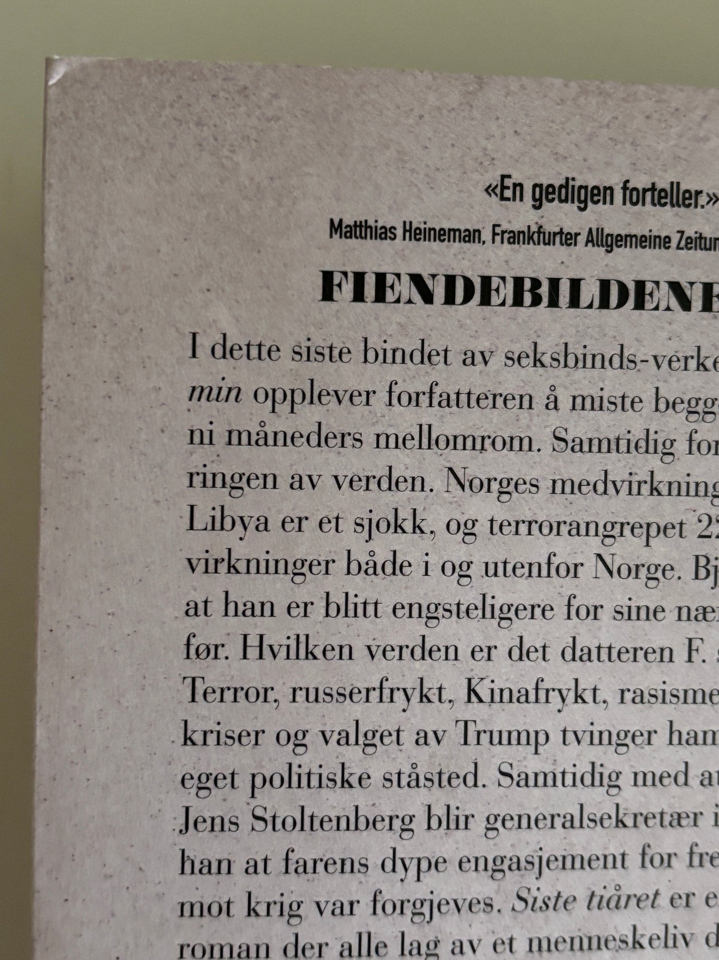 Bjørnstad, Kjetil: Siste tiåret