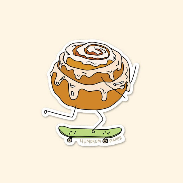 Vinyl Klistremerke | Cinnamon Roll | Kanelbollerull