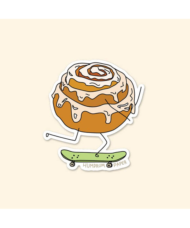 Vinyl Klistremerke | Cinnamon Roll | Kanelbollerull