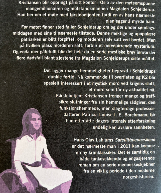 Satelittmenneskene - Hans Olav Lahlum (innbundet)