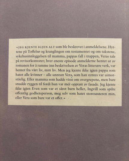 Fri vilje - Vigdis Hjorth (innbundet)