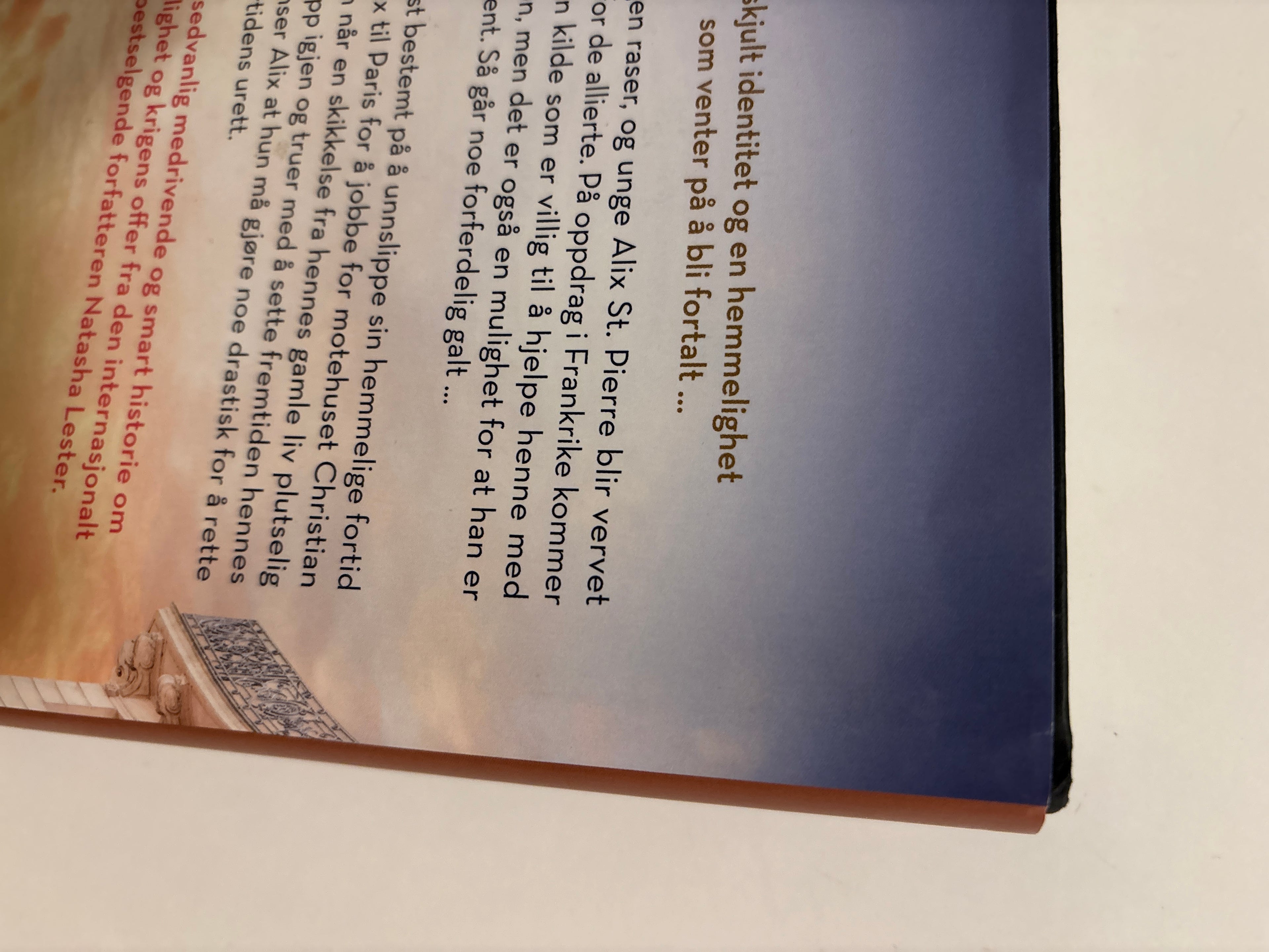 Lester, Natasha: Alix St. Pierres tre liv