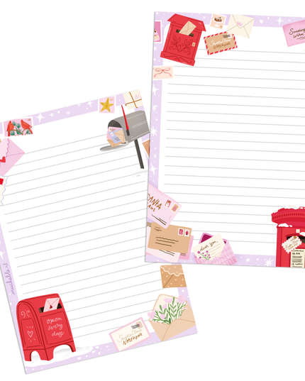 Notatblokk | Christmas Letter Paper - Postcrossing - Julepost