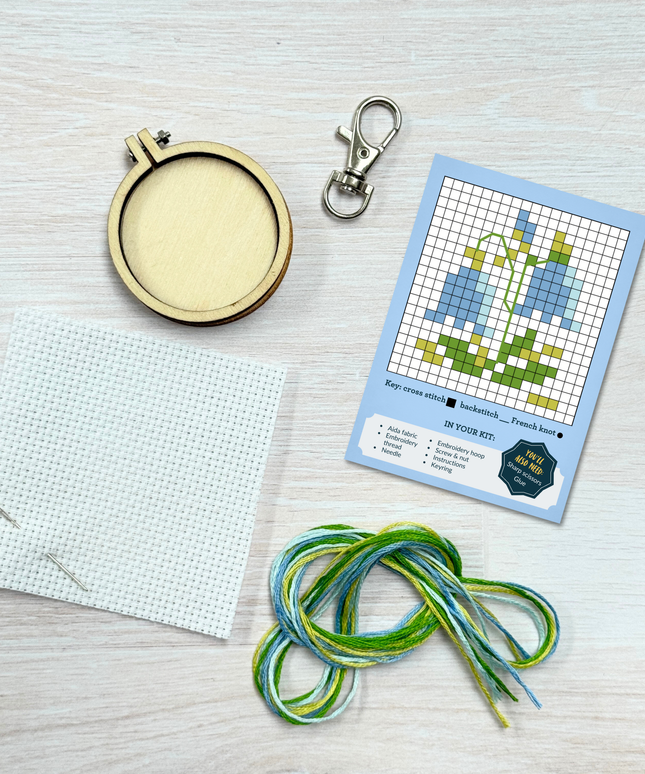 Picked just for You! Mini Matchbox Broderingssett