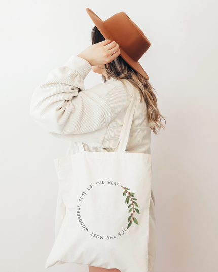 Handlenett “Most wonderful time” Tote bag