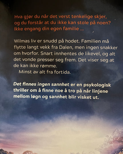 Nedrejord, Kathrine: Det finnes ingen sannhet