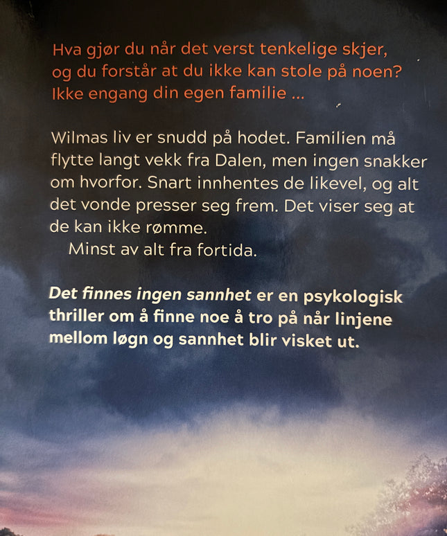 Nedrejord, Kathrine: Det finnes ingen sannhet