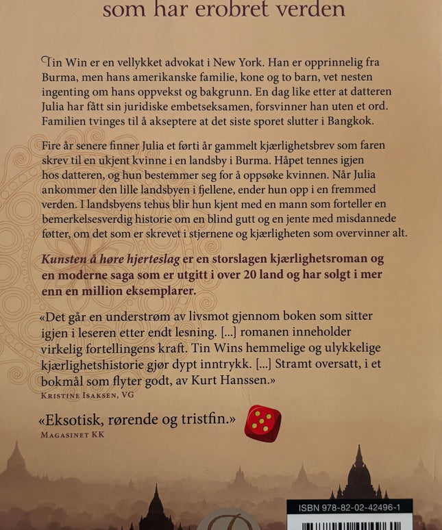 Sendker, Jan-Philipp: Kunsten å høre hjerteslag