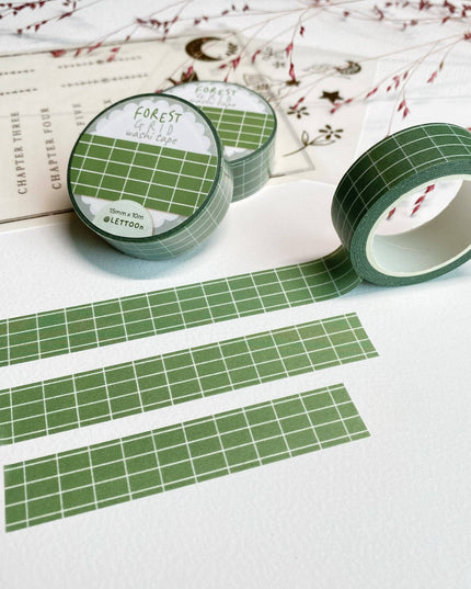 Washi Tape | Forest Grid